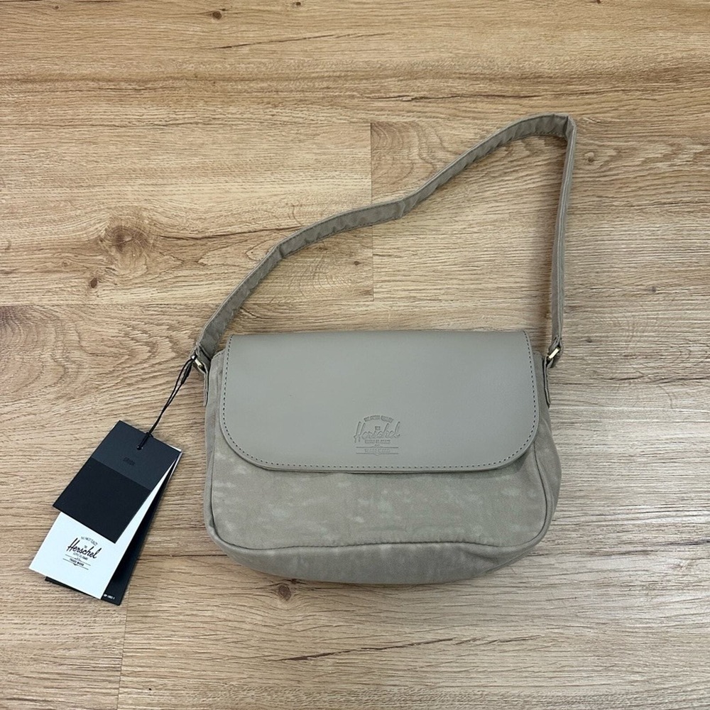 Herschel Supply Co Orion Handbag Timberwolf Beige Shoulder Bag Purse NWT